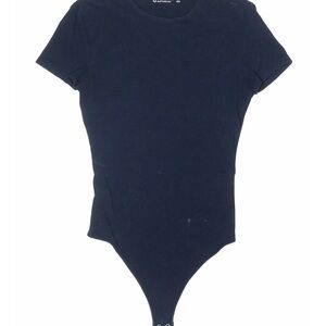 Abercrombie & Fitch Navy Short-Sleeve Bodysuit